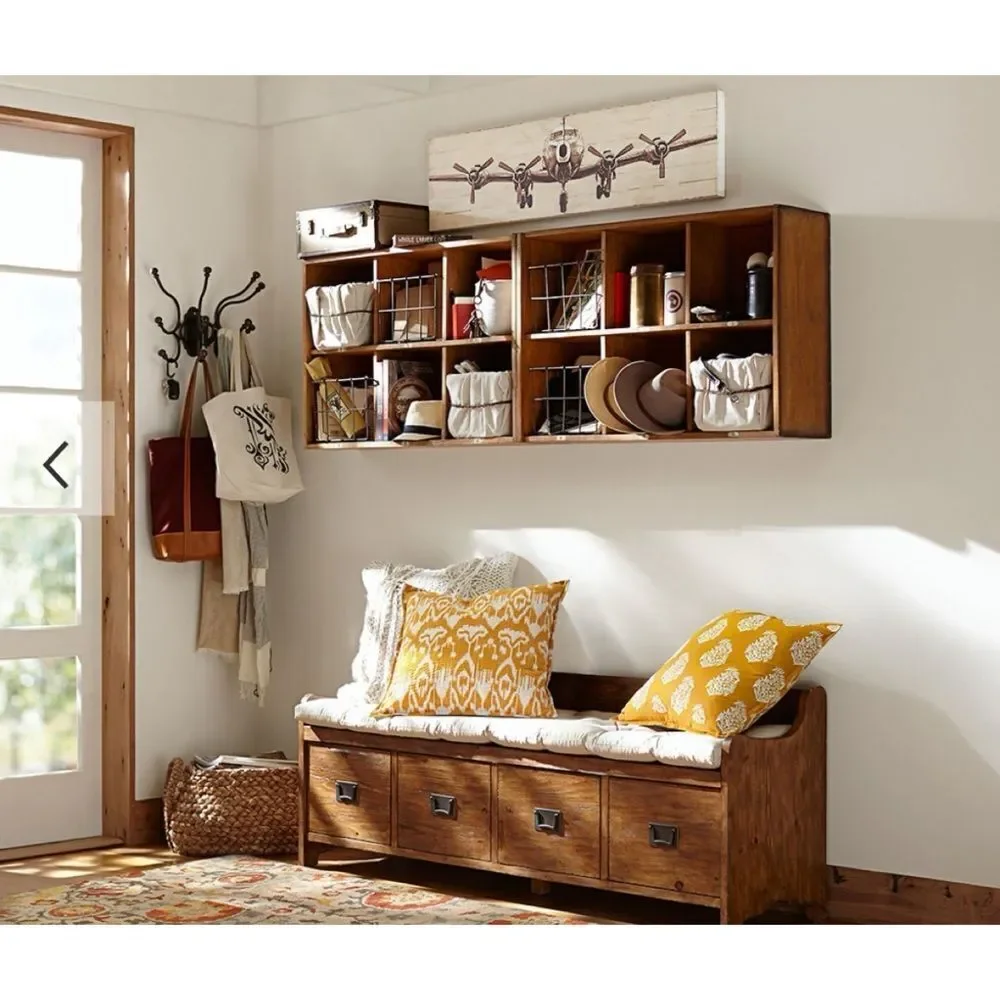 Pottery Barn Small Planked Airplane Panels
